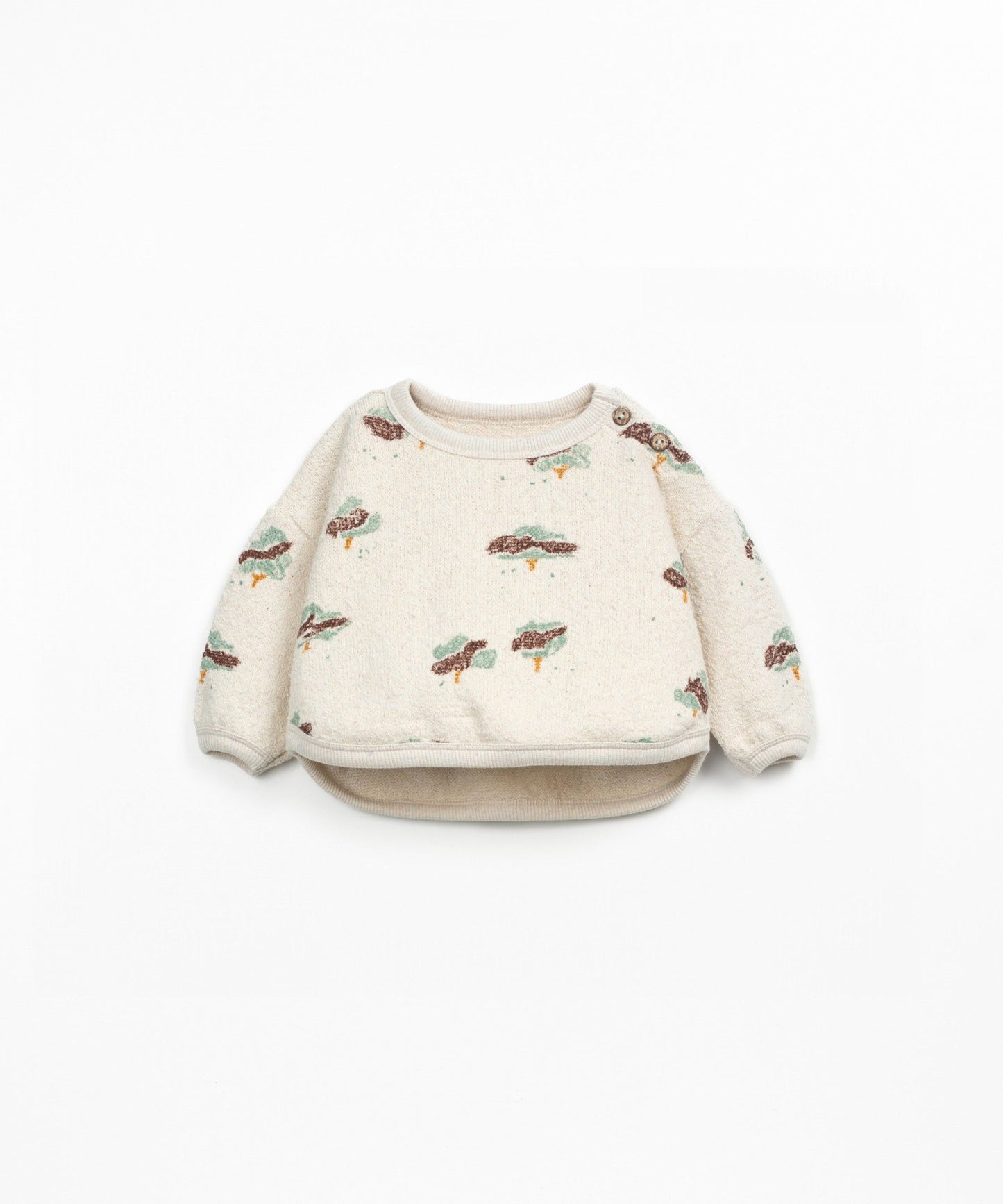 Sweater Trees print Pencil Play Up
