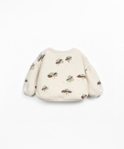 Sweater Trees print Pencil Play Up