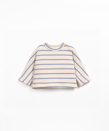 Sweatshirt Stripes Watercolor Play Up