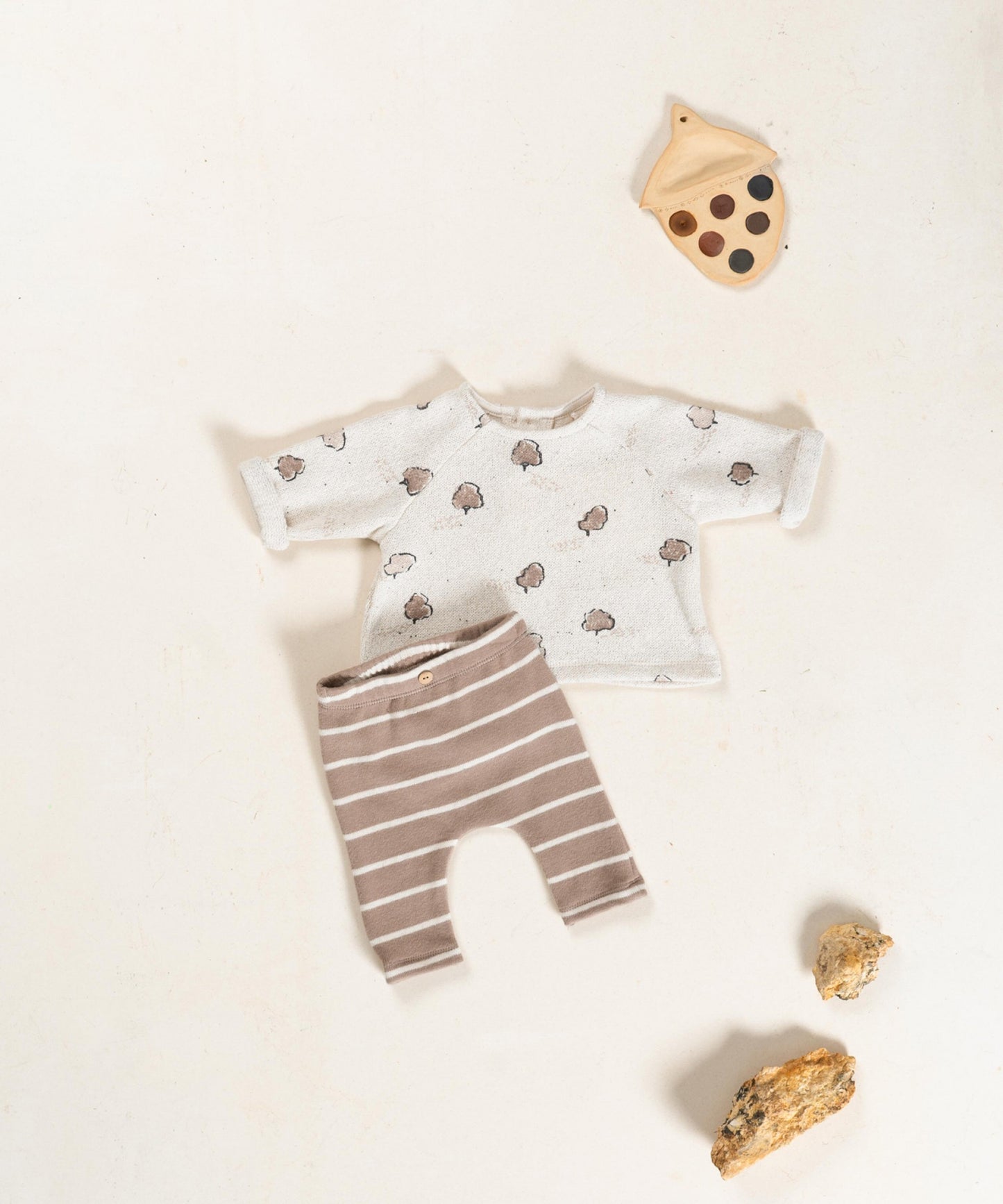 Striped Jersey Legging Pencil Play Up