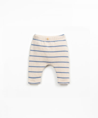 Striped Jersey Legging Watercolor Play Up
