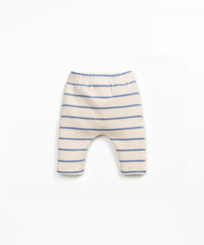 Striped Jersey Legging Watercolor Play Up