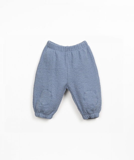 Knit Trousers with Knee Patch detail Watercolor Play Up