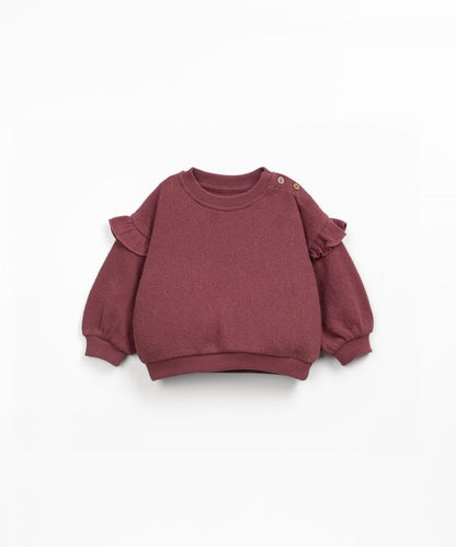 Ruffle Sweater Amora Play Up