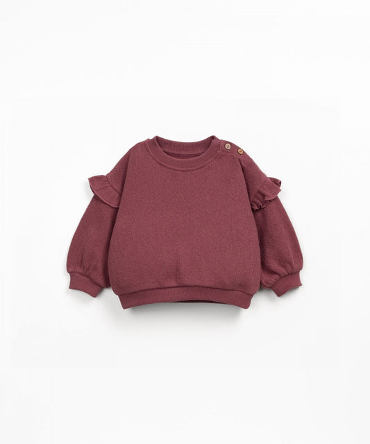 Ruffle Sweater Amora Play Up