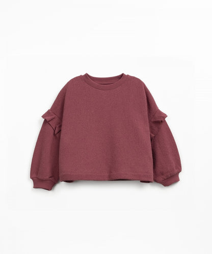 Ruffle Sweater Amora Play Up