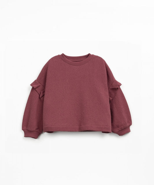 Ruffle Sweater Amora Play Up