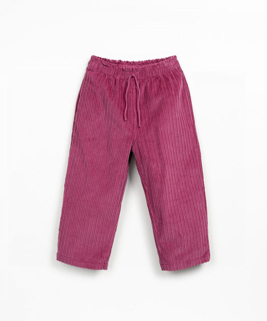 Corduroy Trousers Beetroot Play Up