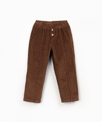 Corduroy Trousers Tufting Play Up