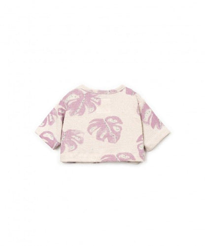 Printed Jersey Sweater Monstera Play Up