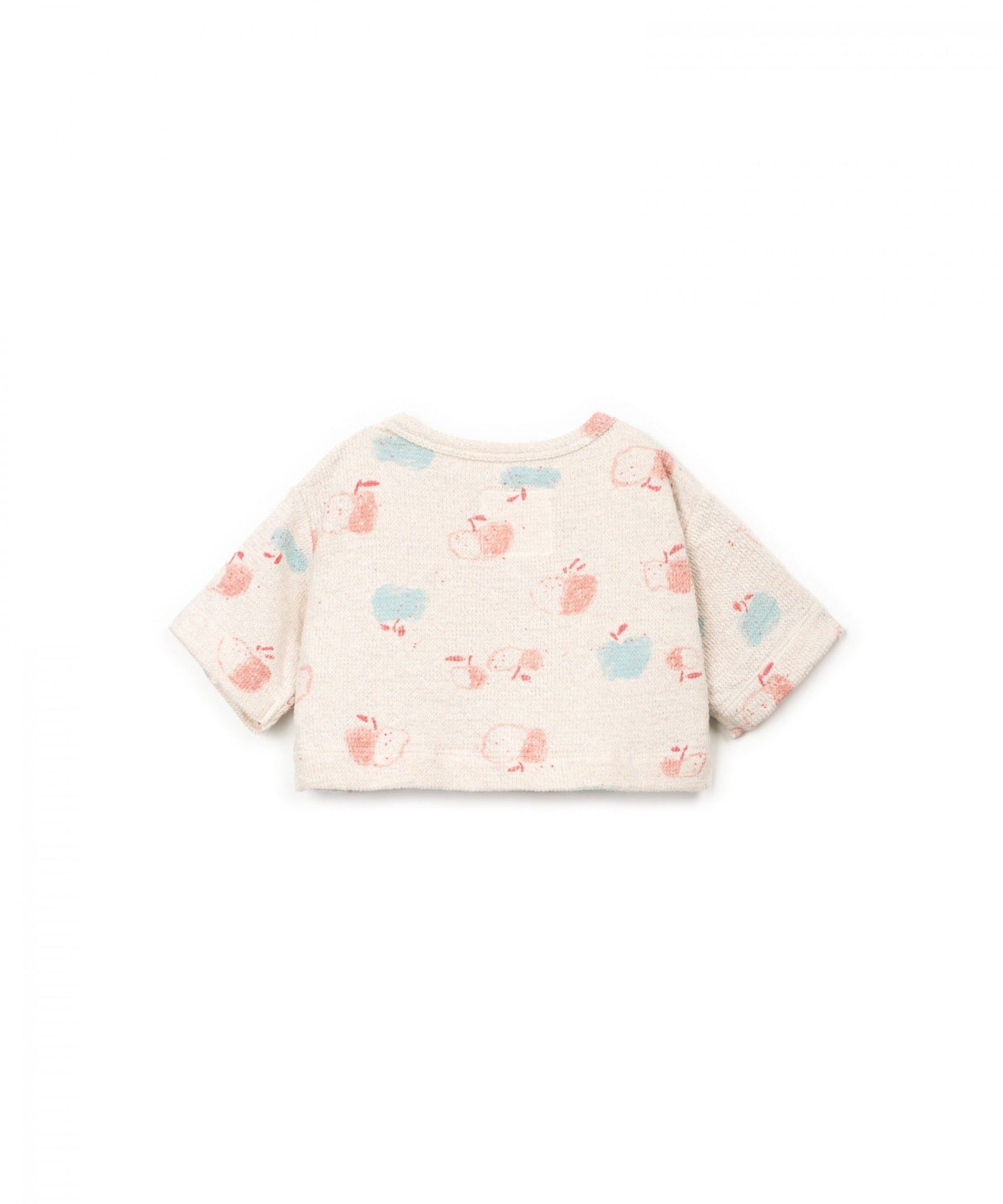 Printed Jersey Sweater Apples Play Up