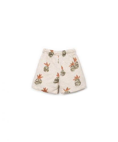 Printed Jersey Shorts Pineapple Bio Resin Play Up