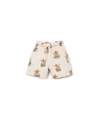 Printed Jersey Shorts Pineapple Bio Resin Play Up