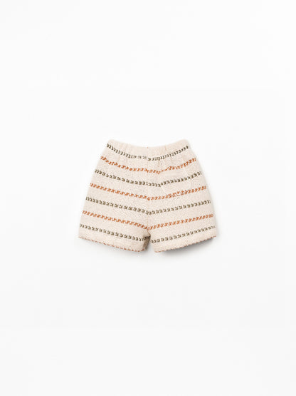 Striped Jersey Short Sew Play Up