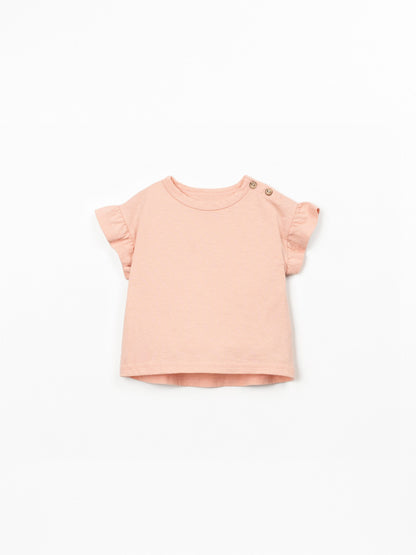 T-Shirt with Gathered Sleeves Tulip Play Up