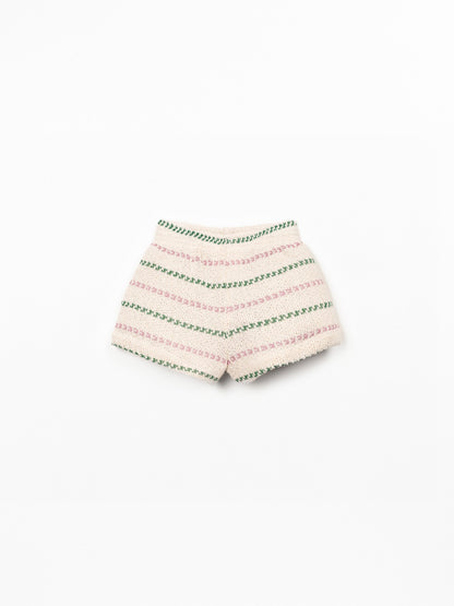 Striped Jersey Shorts Sculpture Play Up
