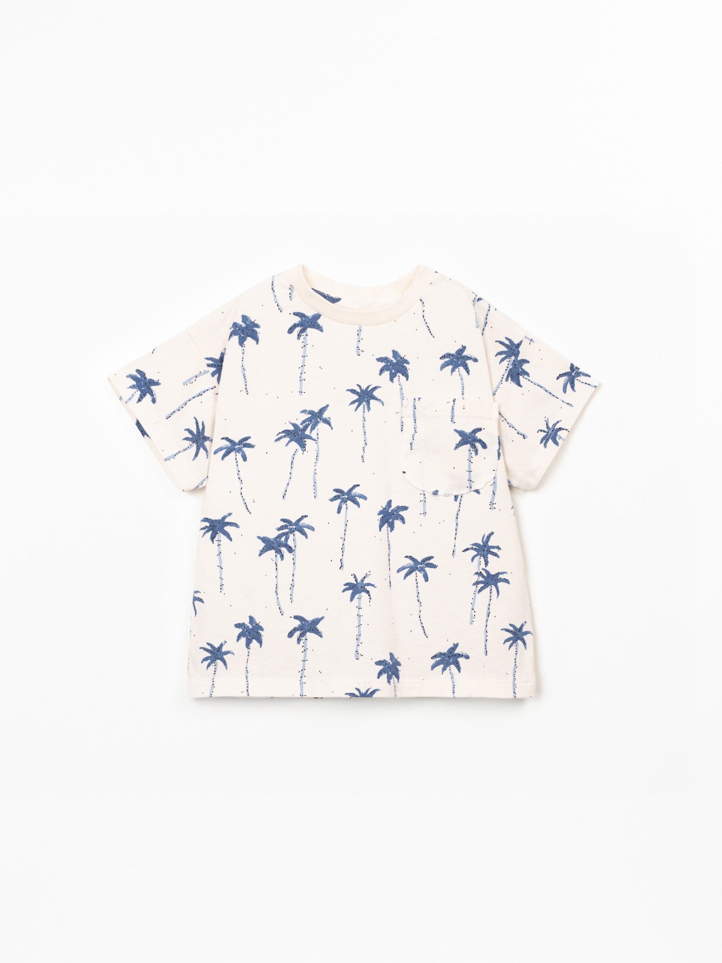 T-Shirt with Palm Tree print Bio Resin Play Up