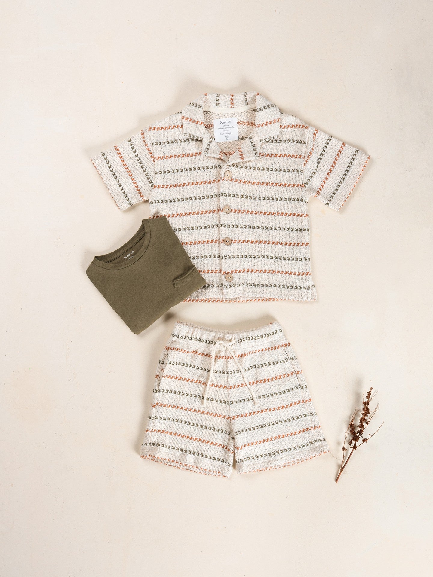 Striped Jersey Shorts Sew Play Up