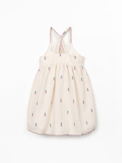 Woven Dress Pineapples Bio Resin Play Up