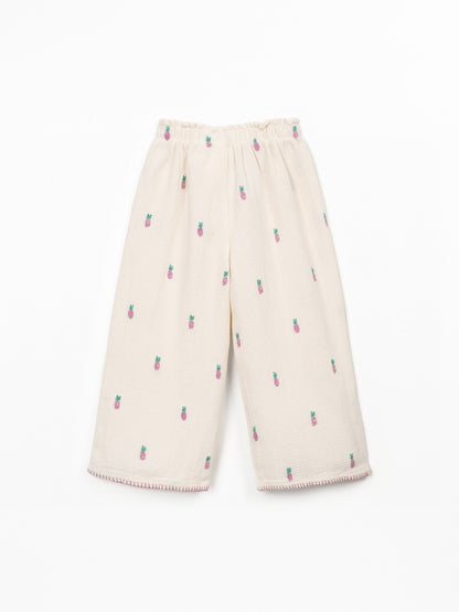 Woven Trousers Pineapples Bio Resin Play Up