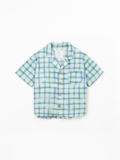 Woven Shirt Plaid Studio Play Up