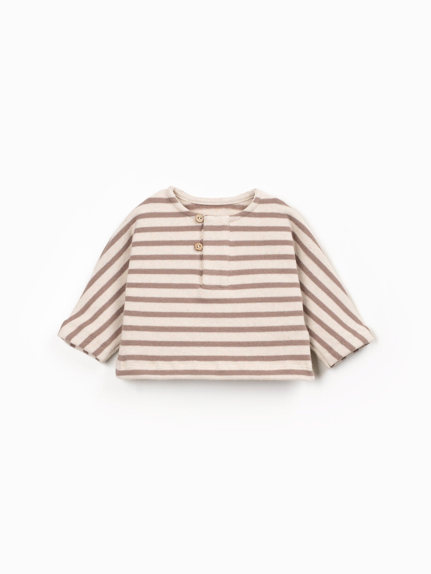 Sweater Stripes Light Brown Play Up