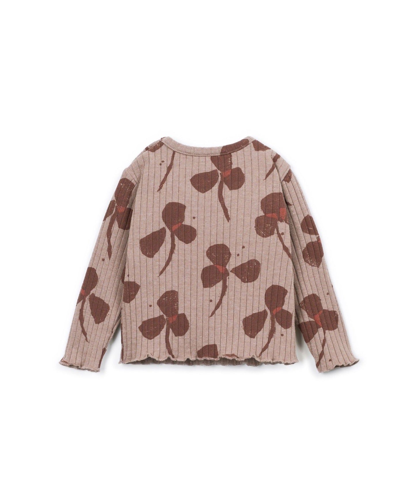 Rib Longsleeve Shirt Drawing Play Up