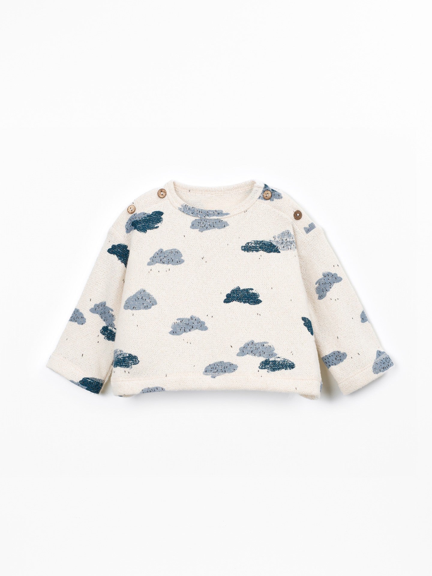 Sweater Clouds Light Blue Play Up