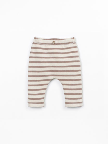 Striped Legging Light Brown Play Up