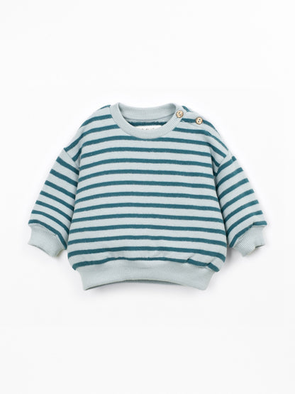 Striped Sweater Cyanotype Play Up