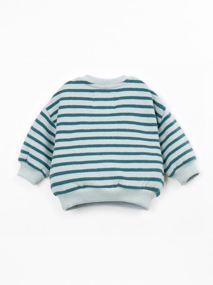 Striped Sweater Cyanotype Play Up