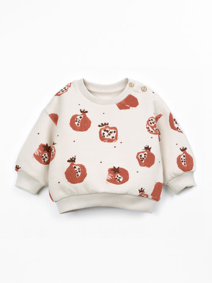 Printed Sweater Pomegranate Play Up