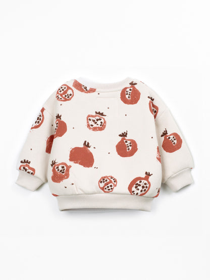 Printed Sweater Pomegranate Play Up