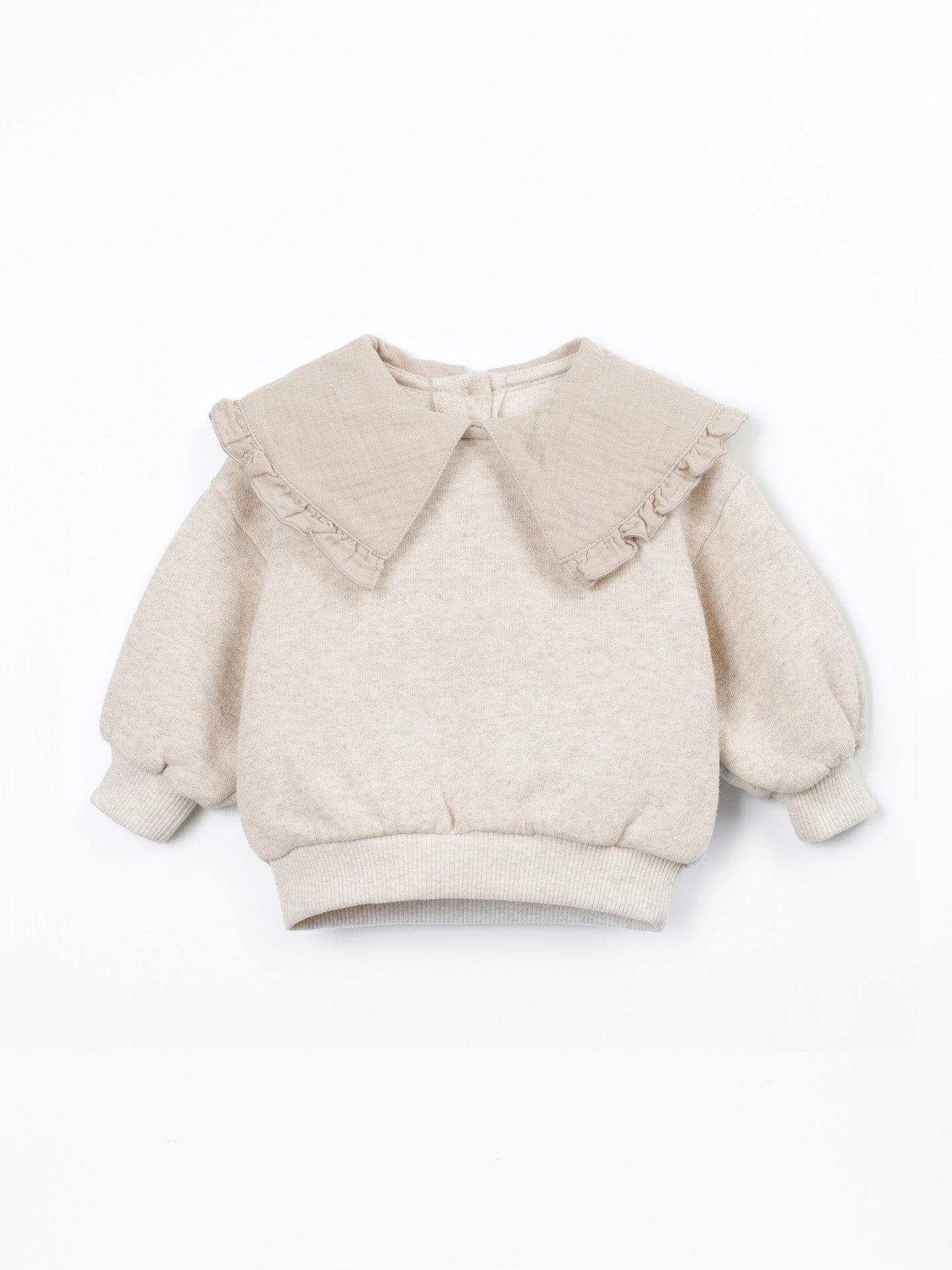 Collar Sweater Beige Play Up