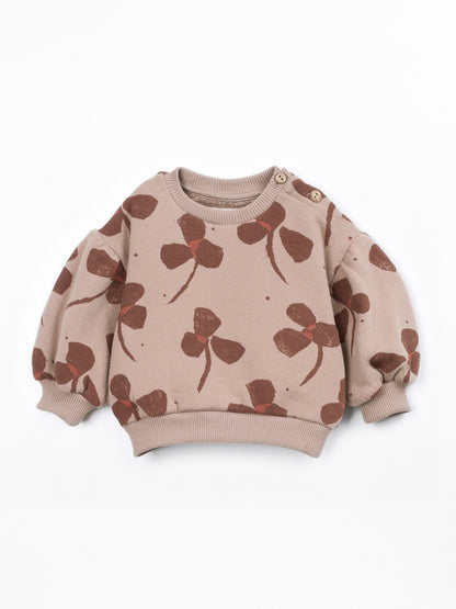 Sweater Floral Drawing Play Up