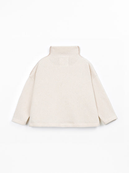Jersey Sweater Beige Play Up