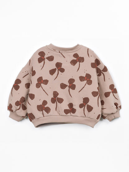 Sweater Floral Drawing Play Up