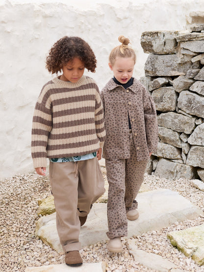 Twill Trousers Animal Print Play Up