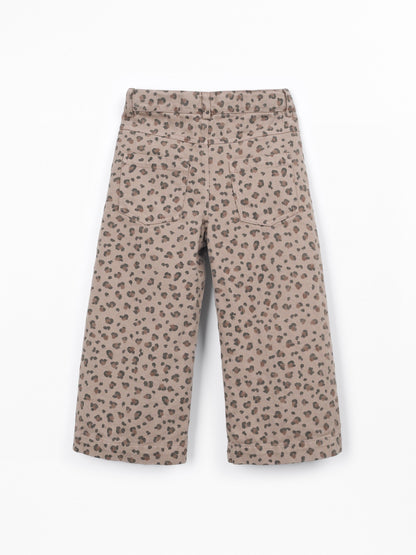 Twill Trousers Animal Print Play Up