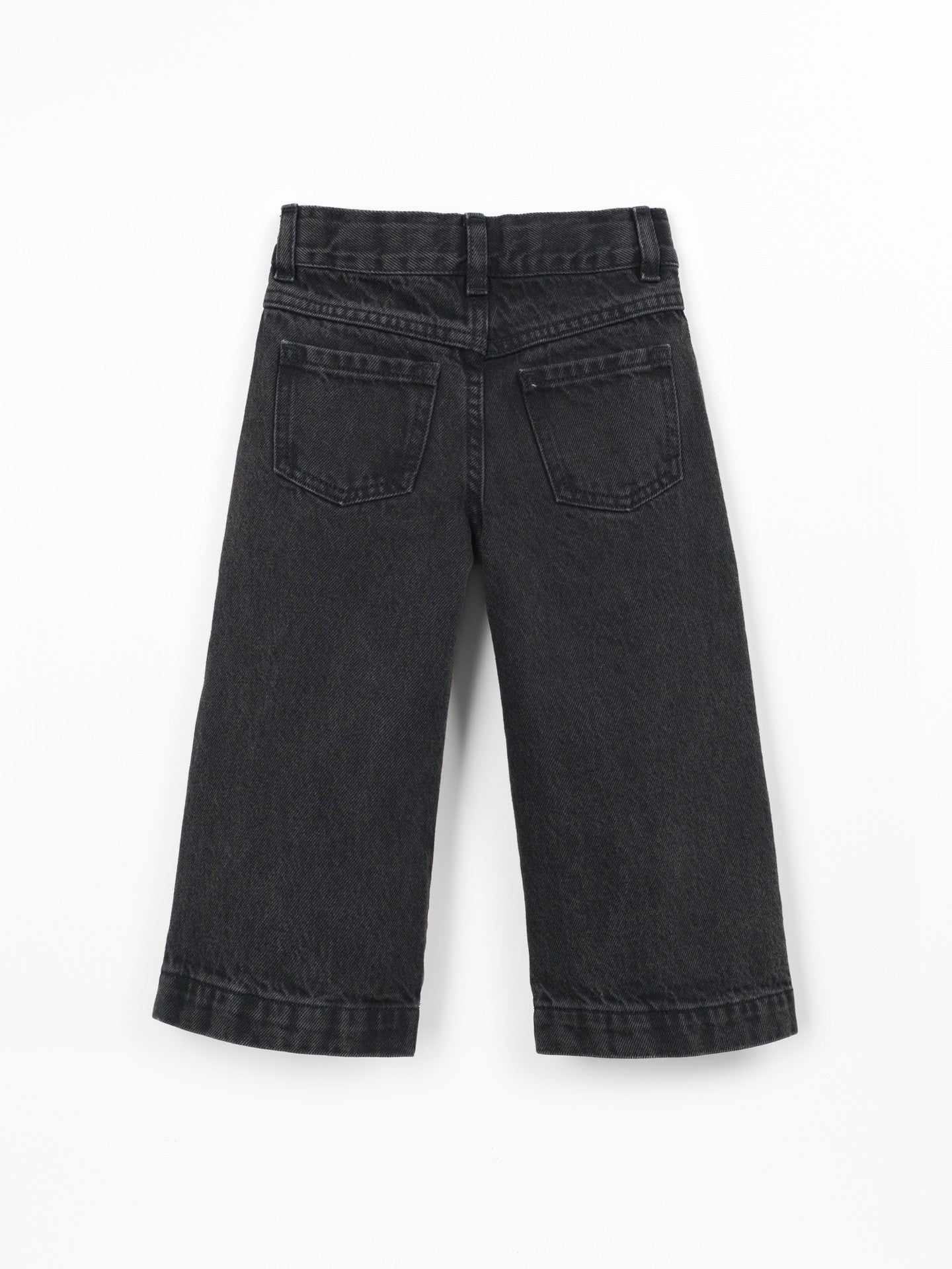 Denim Trousers Pockets Black Play Up