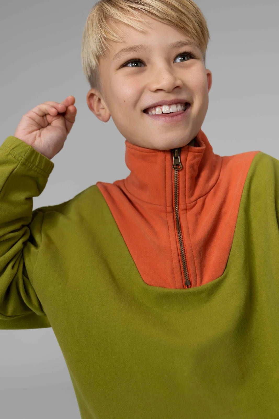 Zipper Sweater Mecca/Warm Woodbine Mingo