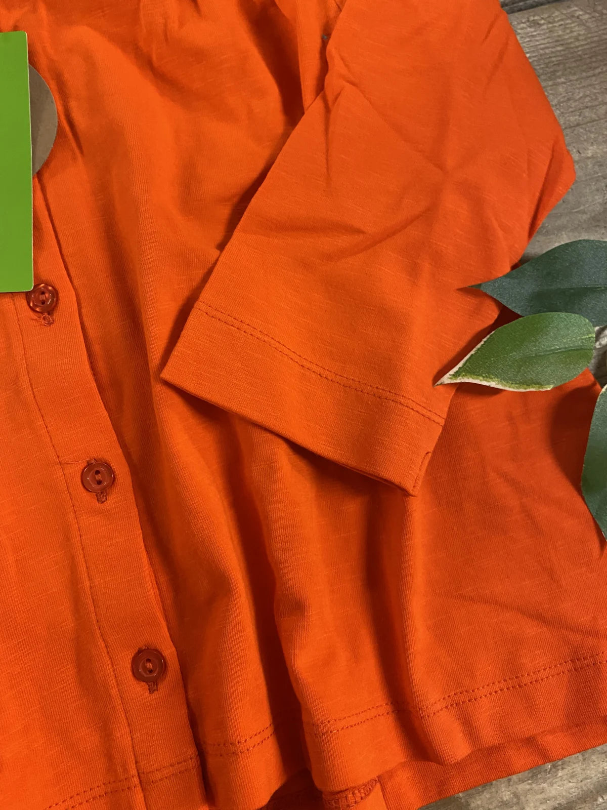Odette Shirt Tangerine Red Lily Balou