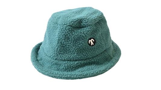Sherpa Fleece Hat Breeze/Dark Green Ducksday