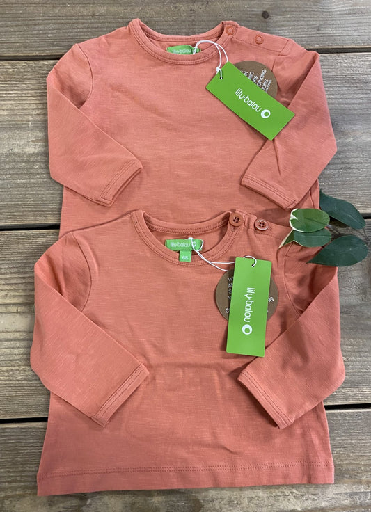 Francis Baby Shirt Tawny Pink Lily Balou