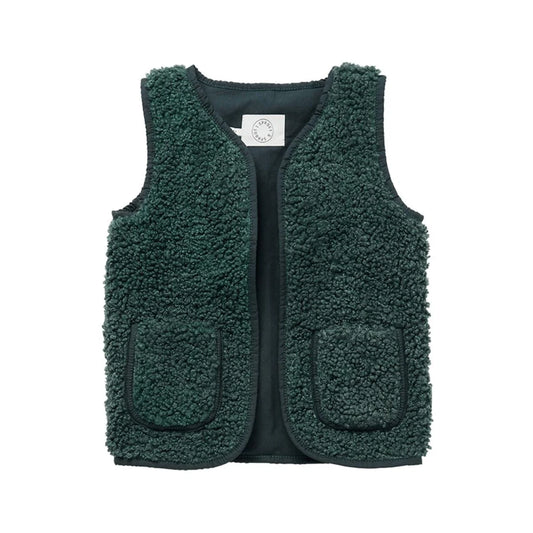 Teddy Gilet Smoke Pine Sproet & Sprout