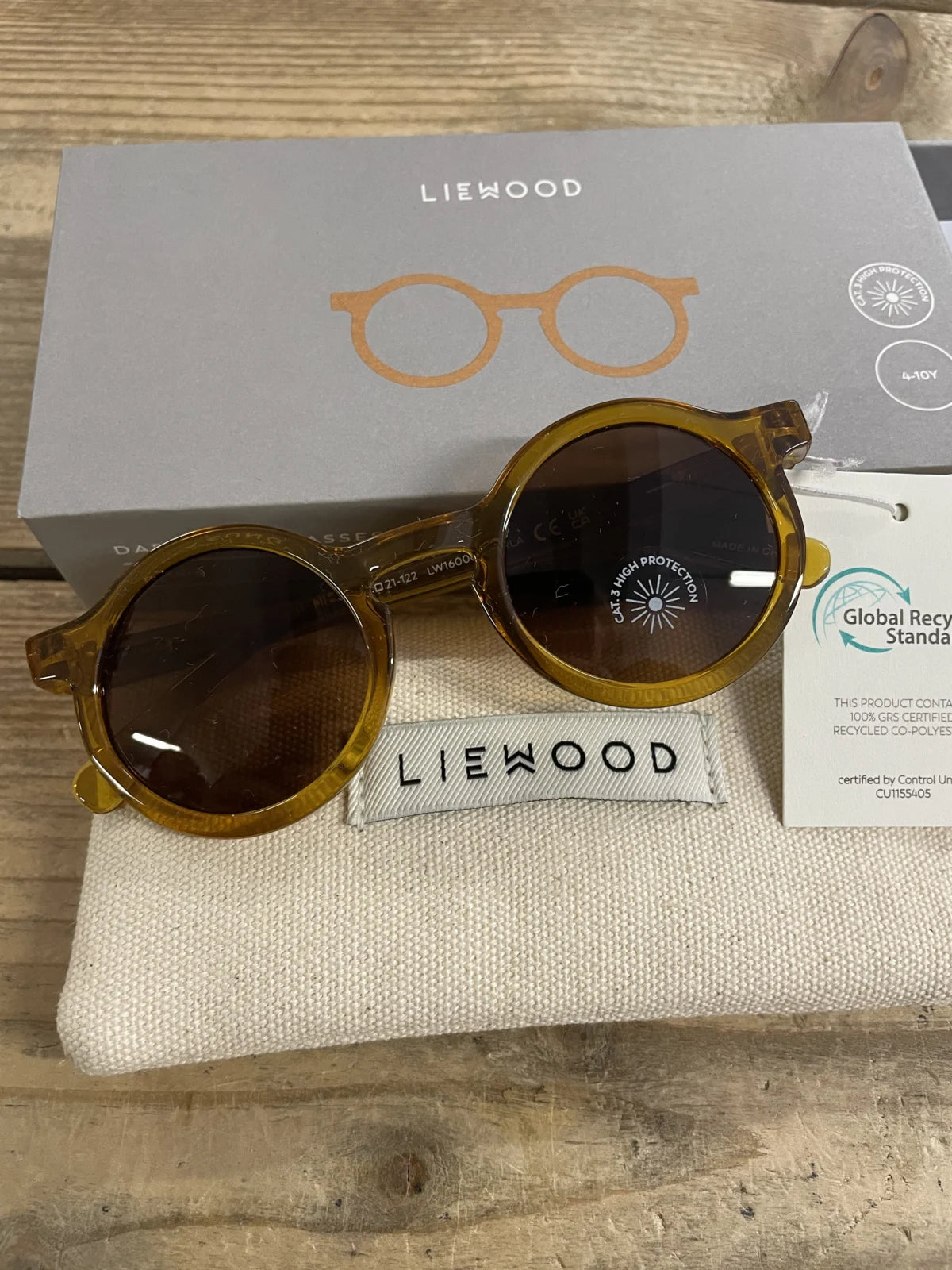 Darla Sunglasses Mustard Liewood