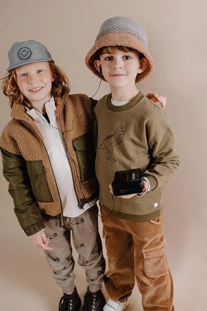 Teddy Colourblock Bucket Hat Sproet & Sprout