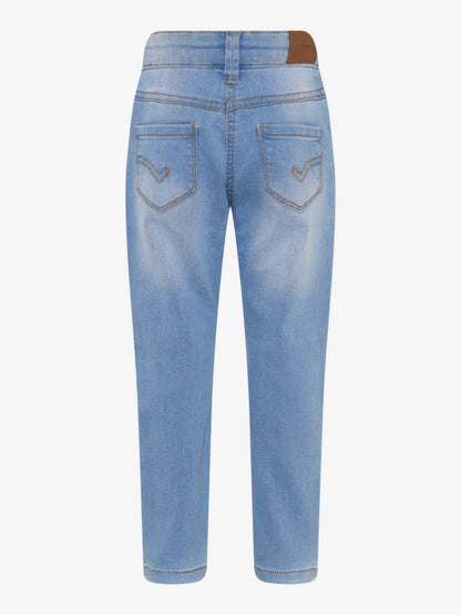Jeans Girl Stretch Slim Fit Light Dusty Blue Minymo