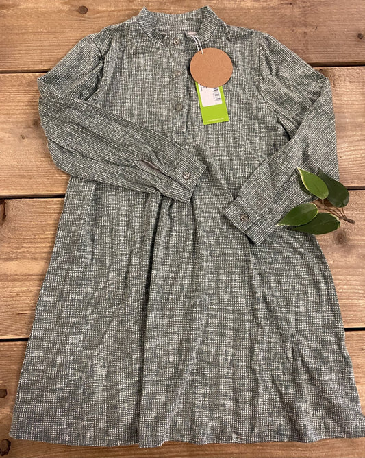 Cilou Dress Texture Green Lily Balou