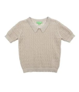 Aya Top Cream+Lurex Lily Balou